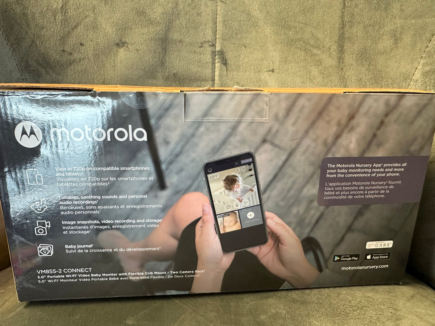 Motorola VM855-2 Connect Baby Monitor