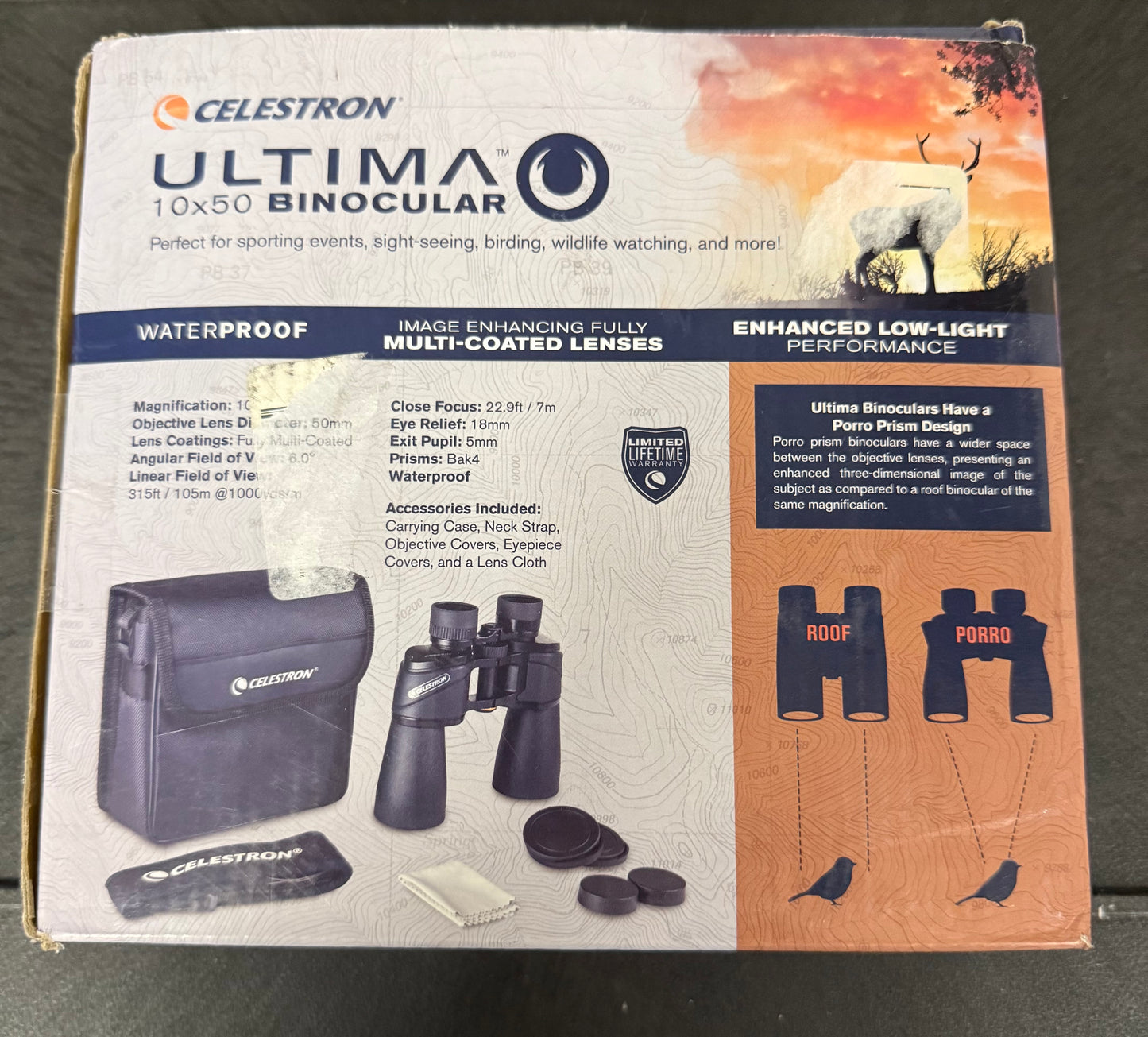 Celestron Ultima 10x50 Binocular